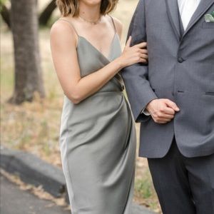 BHLDN Freya Dress, Size: 4, Color: Moss